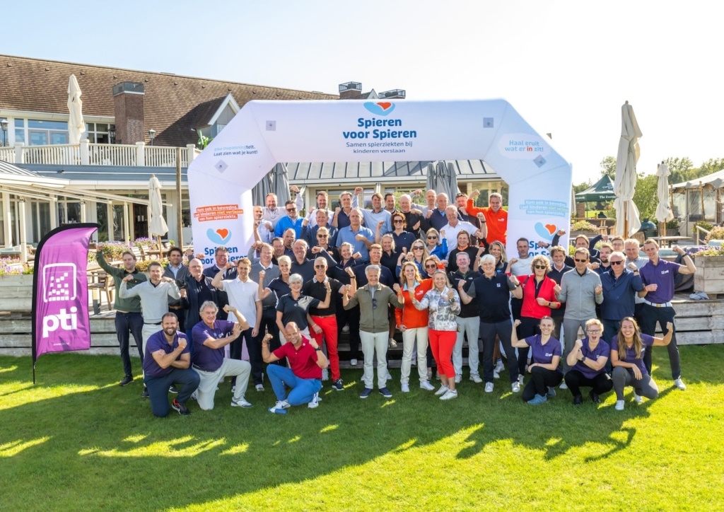 Meer dan €85.000 opgehaald voor Spieren voor Spieren tijdens PTI-golfevents